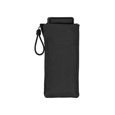 Складной cупер-компактный механический зонт Compactum, черный-9