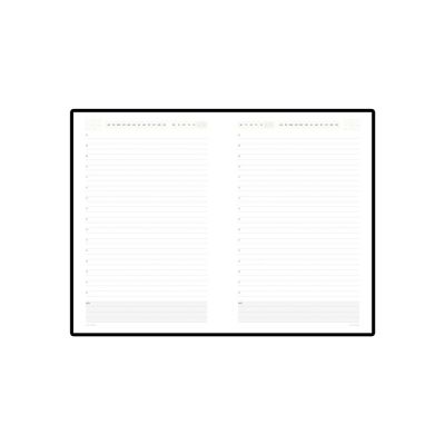 Ежедневник А5 недатированный Mercury, оранжевый-1