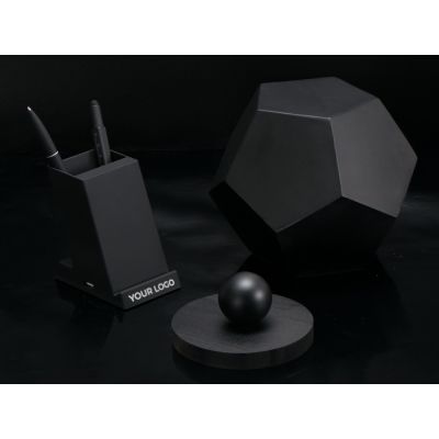 Беспроводная зарядка-подставка с подсветкой Glow box, черный-13