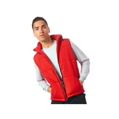 Жилет Vigour мужской, красный/стальной-1