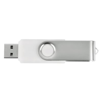 Флеш-карта USB 2.0 16 Gb Квебек, белый-3