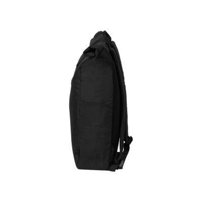 Рюкзак на липучке Vel из переработанного пластика, черный-7