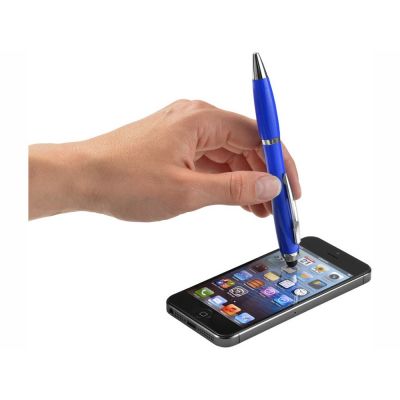 Ручка-стилус шариковая Nash, ярко-синий-1