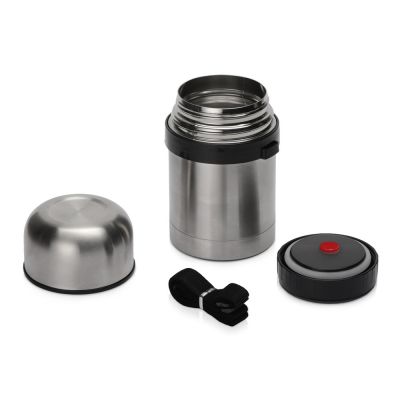Термос для еды, 500 мл, серебристый-1
