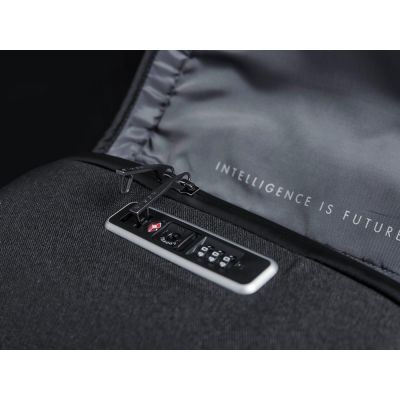 Водостойкий антикражный рюкзак Clickpack для ноутбука 15.6, черный-5