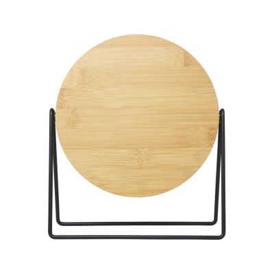 Настольное зеркало в бамбуковой раме Hyrra, natural-2