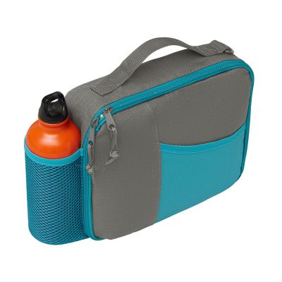Изотермическая сумка-холодильник Breeze New для ланч-бокса, серый/голубой-3