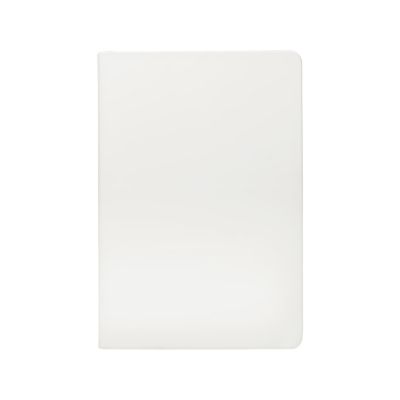 Бизнес-блокнот C2 софт-тач, твердая обложка, 128 листов, белый-1