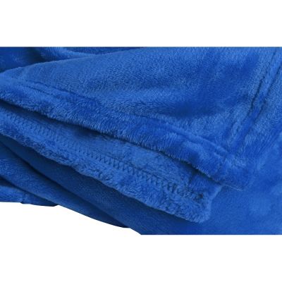 Плед мягкий флисовый Fancy, синий-2