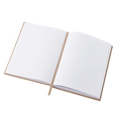 Блокнот из пробки А5 Passiflora, твердая обложка, 80 листов 80 гр/м2 переработанной белой бумаги,-4