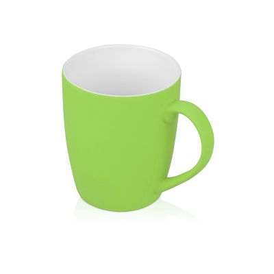 Подарочный набор c блокнотом C1, ручкой и кружкой, зеленое яблоко-5