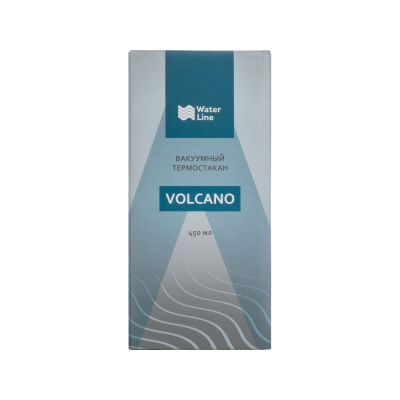 Вакуумный термостакан Volcano, 450 мл, синий-10