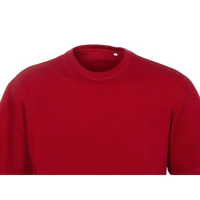 Футболка из френч терри Warsaw унисекс 220гр, красный-10