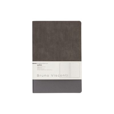 Ежедневник недатированный А5 Soho, серый-2