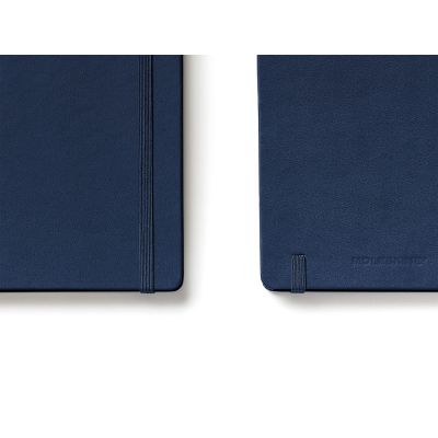 Записная книжка Moleskine Classic (в линейку) в твердой обложке, Large (13х21см), синий-2