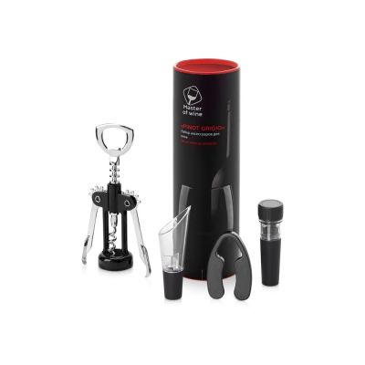 Набор аксессуаров для вина Pinot Grigio 2,0 в тубусе, 4шт-0