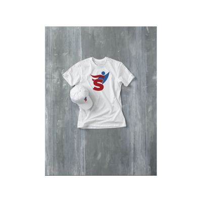 Мужская футболка Heros с коротким рукавом, белый-4