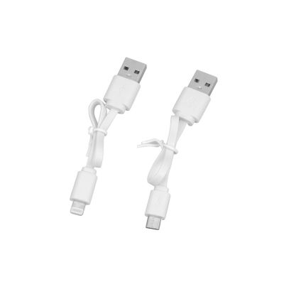 Портативное зарядное устройство Pin на 4000 mAh с большой площадью нанесения и клипом для крепления к одежде или сумке, синий-4