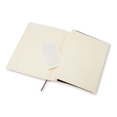 Записная книжка Moleskine Classic Soft (в клетку), ХLarge (19х25 см), черный-3