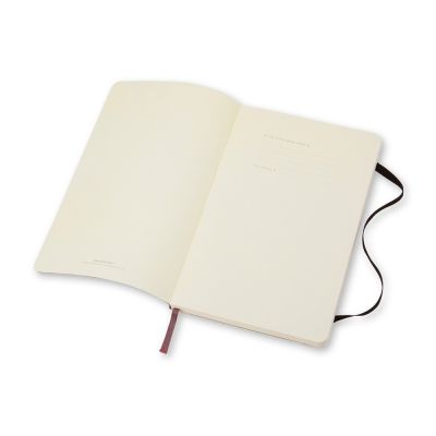 Записная книжка Moleskine Classic Soft (в линейку), Large (13х21см), черный-1