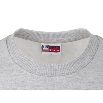 Свитшот Motion унисекс с начесом, серый меланж-10