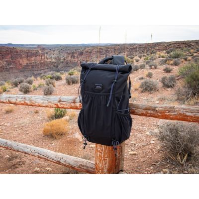 Легкий складывающийся рюкзак-мессенджер Venturer Eco, черный-8