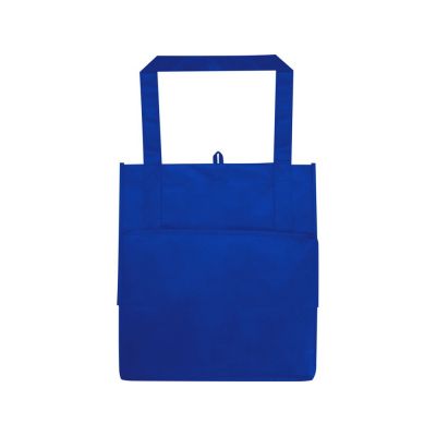 Liberty эко-сумка с прочным днищем объемом 6 л из нетканого материала, переработанного по стандарту GRS, королевский синий-2