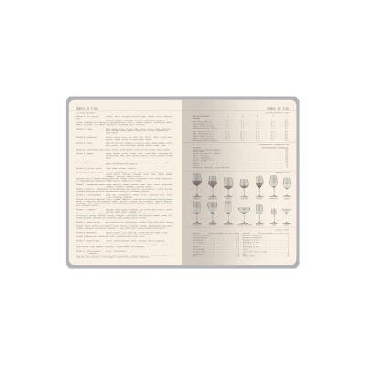 Ежедневник недатированный А5  La Manche, темно-синий-7