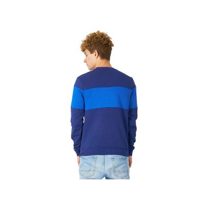 Свитшот блокинг Edinburgh, нейви/кл.синий, мужской-2