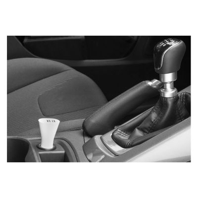 Адаптер автомобильный Split, белый-1