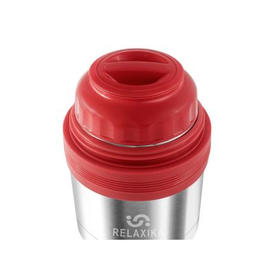 Термос универсальный (для еды и напитков) Relaxika 201, 500 мл, стальной-4