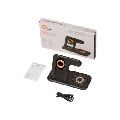 Беспроводная зарядная станция 3-в-1 MajestIQ, 15 Вт-12