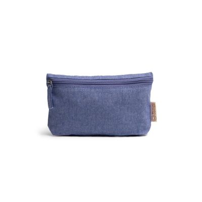 Универсальная косметичка REMO из переработанного хлопка, королевский синий-1