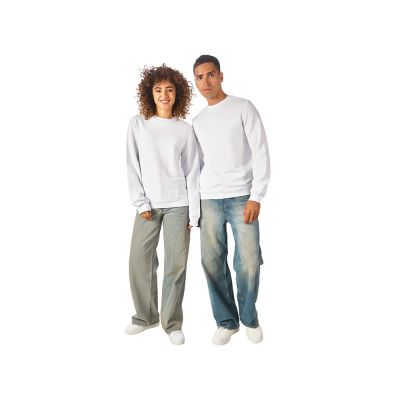 Свитшот Monaco унисекс, белый-5