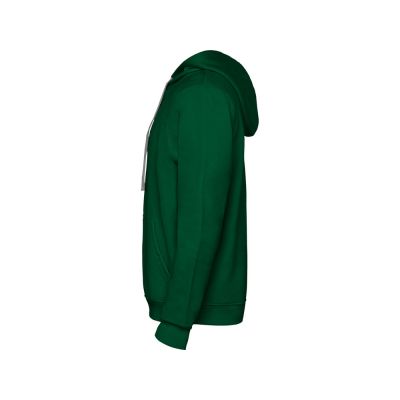 Толстовка с капюшоном Urban мужская, бутылочный/серый меланж-2