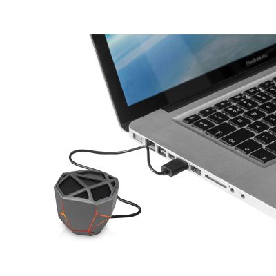 Портативная колонка Geo, 5 цветов подсветки-9