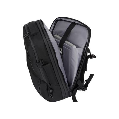 Водостойкий рюкзак-трансформер Convert для ноутбука 15, черный-4