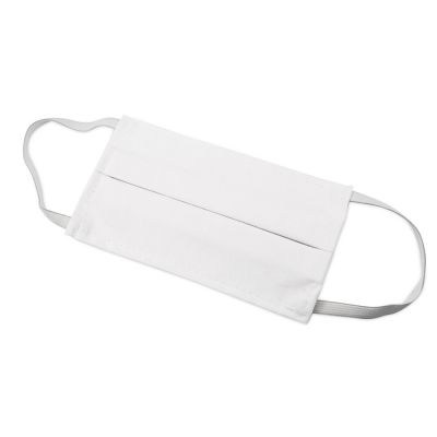 Маска для лица многоразовая из хлопка, белый-0