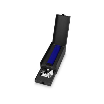 Портативное зарядное устройство Мьюзик, 5200 mAh, синий-9