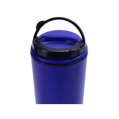 Стакан-тамблер Moment с кофейной крышкой, 350 мл, синий-2