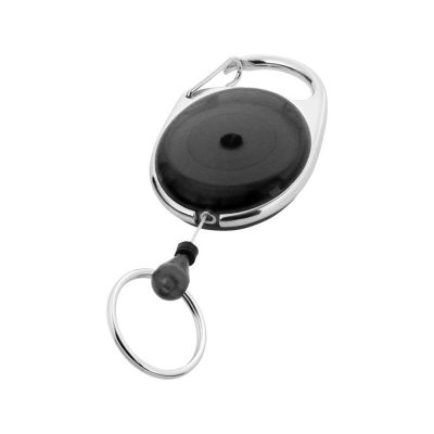 Брелок с роликом Gerlos, черный прозрачный-0