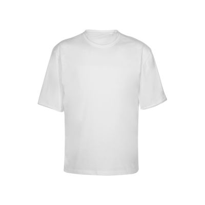 Футболка оверсайз Liyon унисекс, белый-8