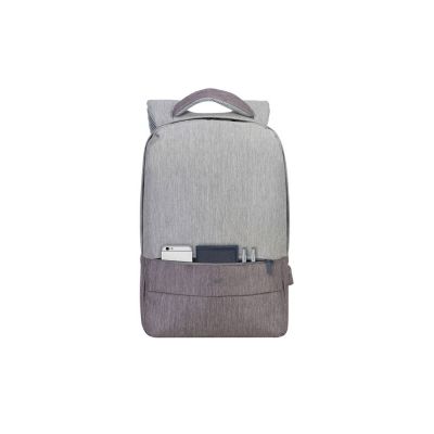 RIVACASE 7562 grey/mocha рюкзак для ноутбука 15.6, серый/кофейный-6
