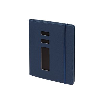 Ежедневник недатированный А5  La Manche, темно-синий-0