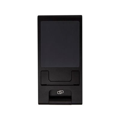 Тонкая алюминиевая подставка для телефона Rise, черный-5