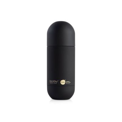 Вакуумный термос ORB с керамическим покрытием, 420 мл, черный-0