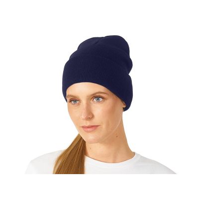 Шапка Dunant, двуслойная, нейви-2