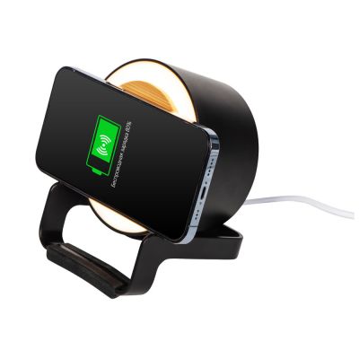 Портативная колонка c функцией беспроводной зарядки Eclipse, 5 Вт / 10 Вт-7