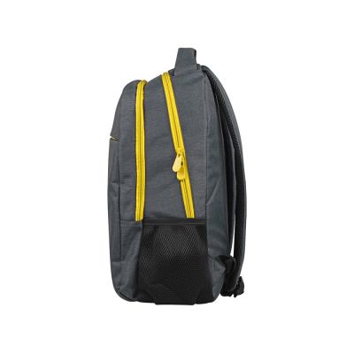 Рюкзак Metropolitan, серый с желтой молнией-4