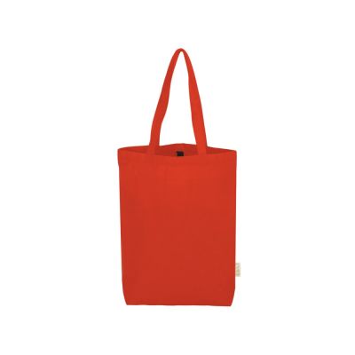 Сумка Fixy из переработанного хлопка с фиксирующей эластичной лентой, оранжевый-4